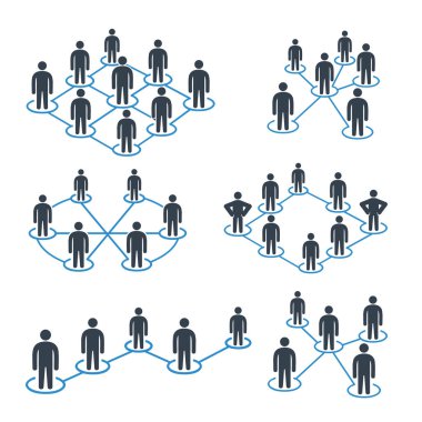 bağlantı kavramı vektör Illustration