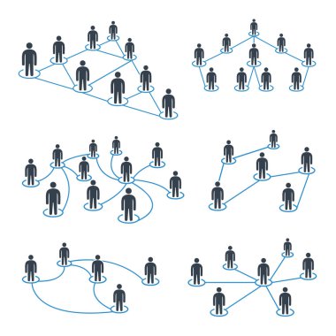 bağlantı kavramı vektör Illustration
