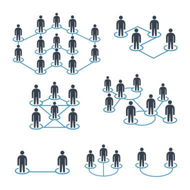 bağlantı kavramı vektör Illustration