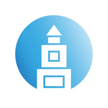 mimari simgesinin vektör illüstrasyonu