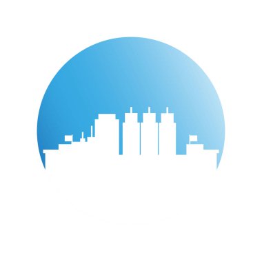 Cityscape binalar vektör Illustration