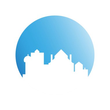 Cityscape binalar vektör Illustration