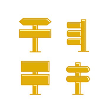 işaretleri vektör illüstrasyon