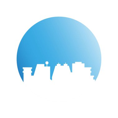 Cityscape binalar vektör Illustration