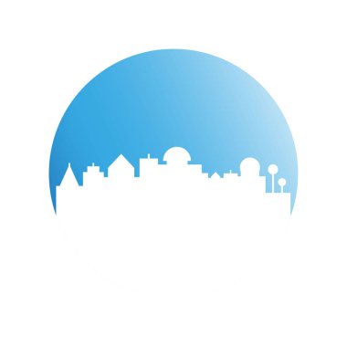 Cityscape binalar vektör Illustration