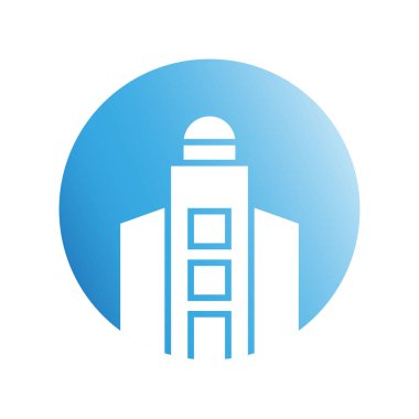 mimari simgesinin vektör illüstrasyonu