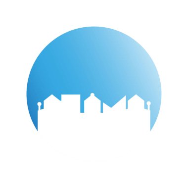 Cityscape binalar vektör Illustration