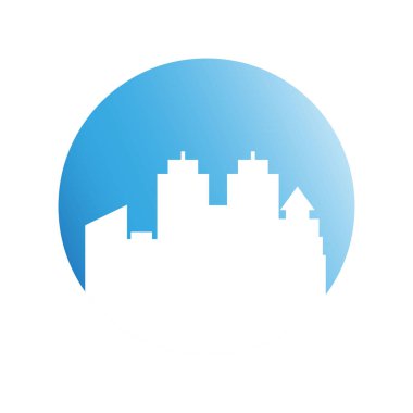 Cityscape binalar vektör Illustration