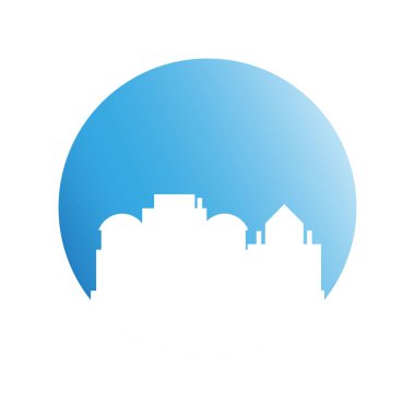 Cityscape binalar vektör Illustration