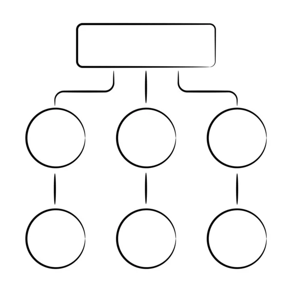 Vektorillustration Des Diagramms — Stockvektor