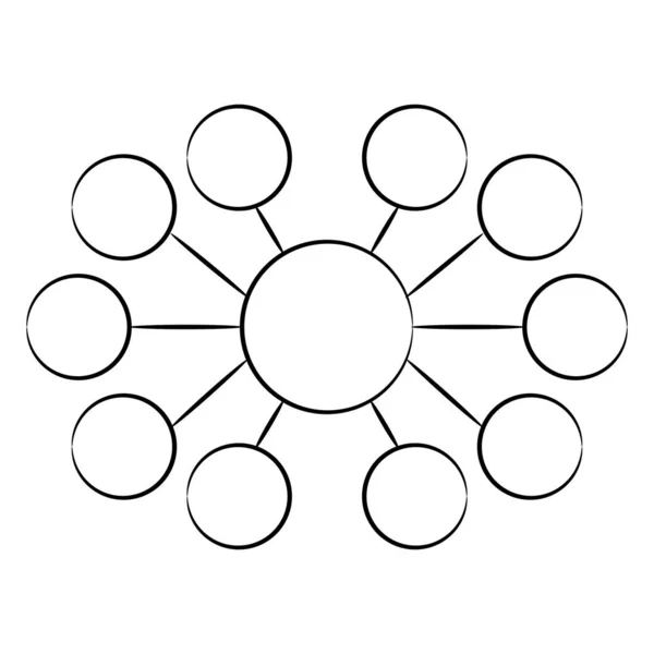 Ilustración Vectorial Del Diagrama — Archivo Imágenes Vectoriales