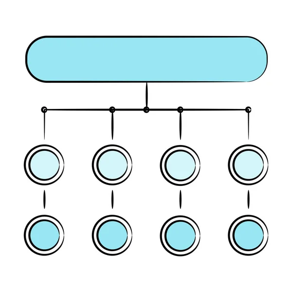 Ilustracja Wektorowa Diagramu — Wektor stockowy