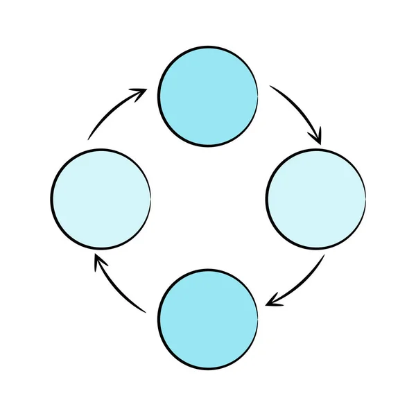 Ilustración Vectorial Del Diagrama — Archivo Imágenes Vectoriales