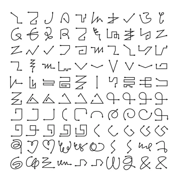 ok simgeleri vektör Illustration