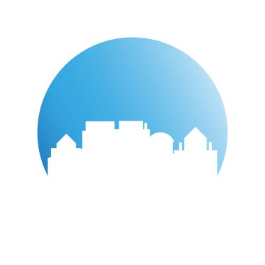 Cityscape binalar vektör Illustration