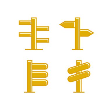 işaretleri vektör illüstrasyon