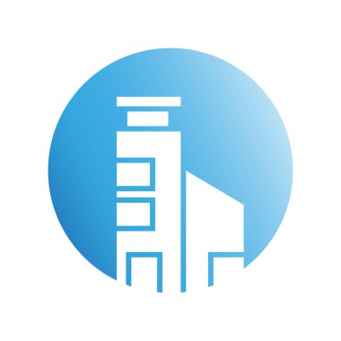 mimari simgesinin vektör illüstrasyonu