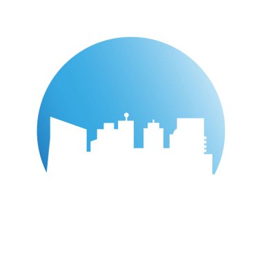 Cityscape binalar vektör Illustration