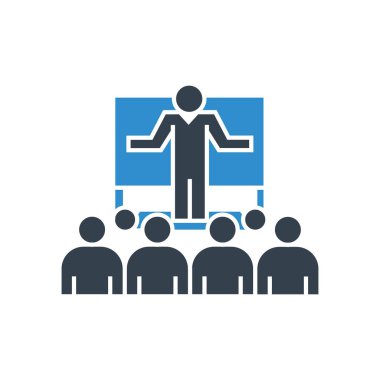 İş konsepti. İş toplantısı vektör Illustration