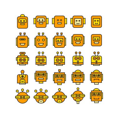 Modern mimarinin vektör çizimi