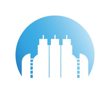 Cityscape binalar vektör Illustration