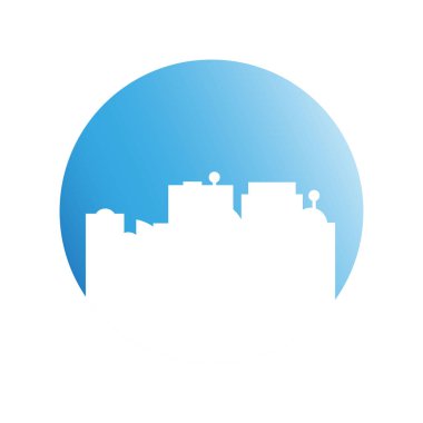 Cityscape binalar vektör Illustration