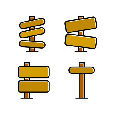 işaretlerin vektör illüstrasyonu, simgeler seti