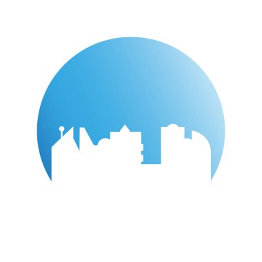 Cityscape binalar vektör Illustration