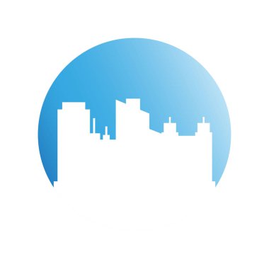 Cityscape binalar vektör Illustration