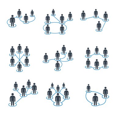 bağlantı kavramı vektör Illustration