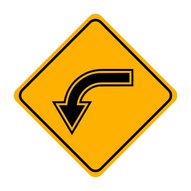 Beyaz arka plan üzerinde ok işareti simgesi