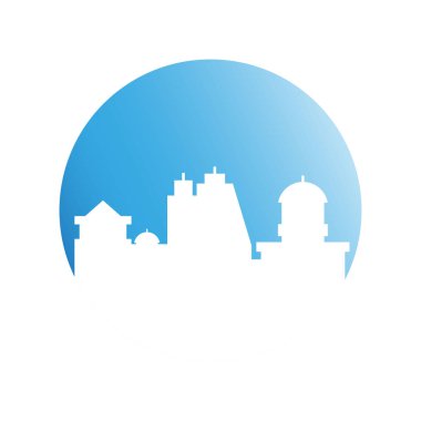 Cityscape binalar vektör Illustration