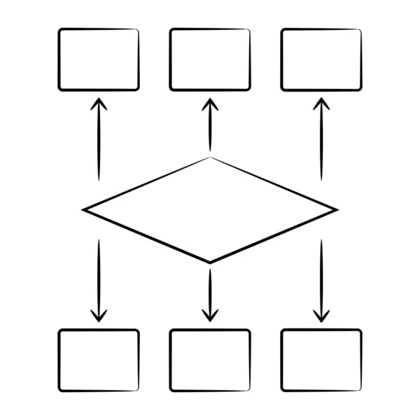 Vektor Illustration Diagram — Stock vektor