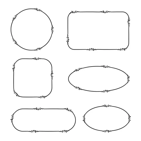 Illustration Vectorielle Des Formes Ensemble — Image vectorielle