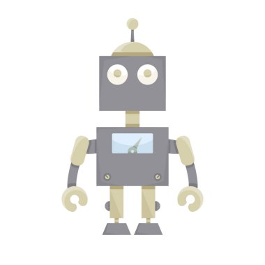 modern robot vektör illüstrasyon. Teknoloji  