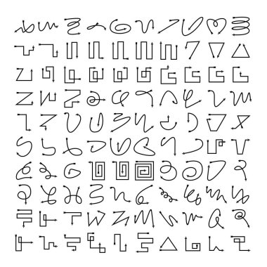 ok simgeleri vektör Illustration