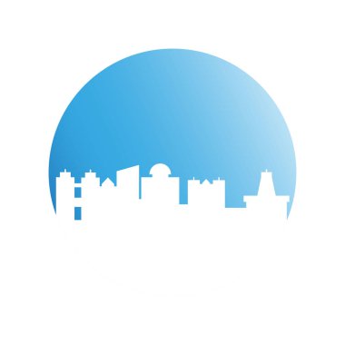 Cityscape binalar vektör Illustration