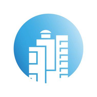 mimari simgesinin vektör illüstrasyonu