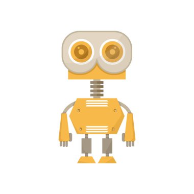 modern robot vektör illüstrasyon. Teknoloji  