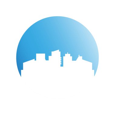 Cityscape binalar vektör Illustration