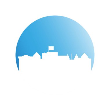 Cityscape binalar vektör Illustration