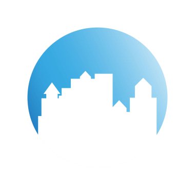 Cityscape binalar vektör Illustration