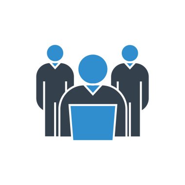 İş konsepti. İş toplantısı vektör Illustration