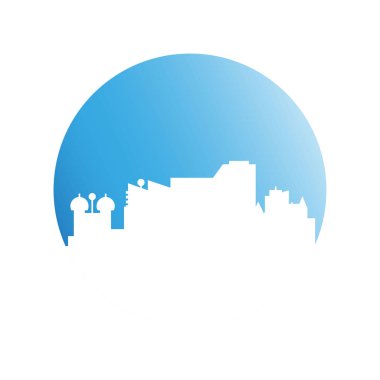 Cityscape binalar vektör Illustration