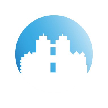 Cityscape binalar vektör Illustration