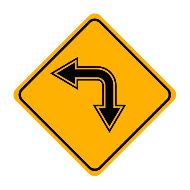 Beyaz arka plan üzerinde ok işareti simgesi