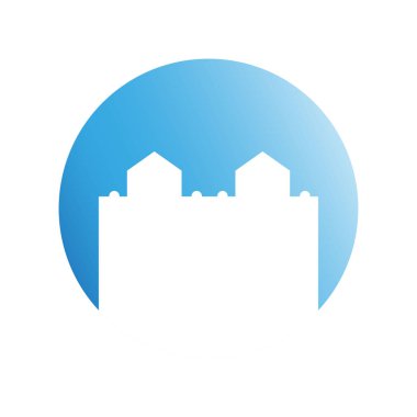 Cityscape binalar vektör Illustration