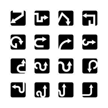 oklar vektör çizim