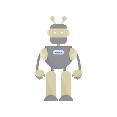 modern robot vektör illüstrasyon. Teknoloji  