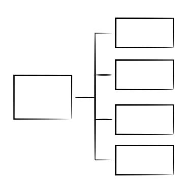 vektör Illustration diyagram, şablon 